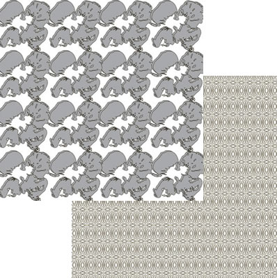 Luxe Designs - Hot Chocolate 12x12 d/sided paper  (pack of 10)